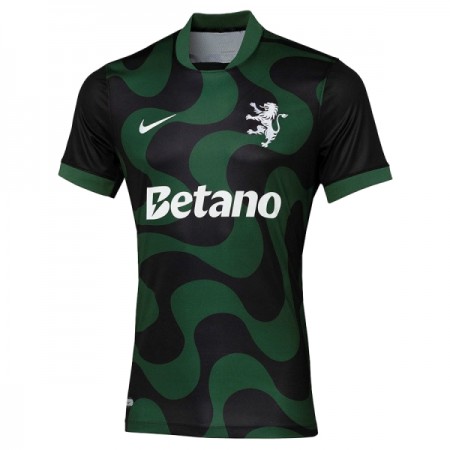 Goedkope Sporting CP Vierde Shirt 2025-26 Zwarte